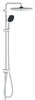 Dušisüsteem Grohe Vitalio Comfort 250 26986001, kroom/plastik