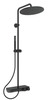 Termostaatiline dušisüsteem Ideal Standard Ceratherm S200 A7631XG, 30 cm, siidmust