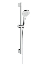 Dušikomplekt Hansgrohe Crometta 100 1jet EcoSmart+ 26554400, 10 cm, valge/kroom