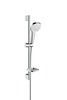 Dušikomplekt Hansgrohe Croma Select E Vario 26586400, 65 cm, valge/kroom