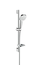 Dušikomplekt Hansgrohe Croma Select E Vario 26586400, 65 cm, valge/kroom