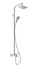 Termostaatiline dušisüsteem Hansgrohe Vernis Shape 230 1jet EcoSmart 26098000, kroom
