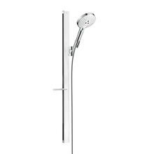 Dušikomplekt Hansgrohe Raindance Select S 27648400, 120 mm, 3jet, valge/kroom, 90 cm varras