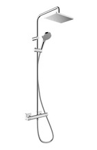 Termostaatiline dušisüsteem Hansgrohe Vernis Shape 230 1jet EcoSmart 26097000, kroom