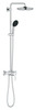 Dušisüsteem Grohe Vitalio Start 250 26679001, 390 mm, läikiv kroom