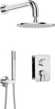 Seinapealne dušikomplekt Deante Silia+Box BXYY0QSM, Chrome