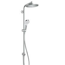 Dušikomplekt Hansgrohe Crometta Vario Porter 26694400, 1,60 m, valge/kroom