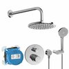 Varjatud dušikomplekt Ideal Standard Ceratherm Chrome, kroom
