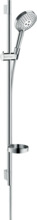 Dušikomplekt Hansgrohe Raindance Select S 27667000, 120, 3jet, dušivardaga 90 cm, kroom