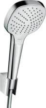 Dušikomplekt Hansgrohe Croma Select E Vario 26425400, kroom/valge