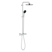 Termostaatsegistiga dušisüsteem Grohe Vitalio Start 250 cube 26677001, kroom