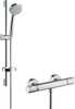 Dušikomplekt Hansgrohe Ecostat Comfort Combi/Croma 100 Vario 27034000, 650 mm, kroom