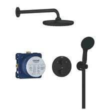 Dušikomplekt Grohe Vitalio Start 348832430, 250 mm, must