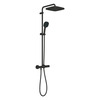 Dušikomplekt Grohe Vitalio Comfort 250 266962431, 250x250 mm, must matt