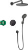Sisseehitatav dušikomplekt Hansgrohe Raindance S 27959670, matt must
