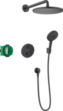 Potitušikomplekt Hansgrohe Croma 27961670, must