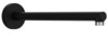 Dušitoru Hansgrohe S 24357670, 39 cm, must matt