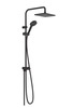 Dušikomplekt Hansgrohe Vernis Shape 230 1jet EcoSmart Reno 26289670, must matt
