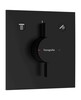 Termostaat Hansgrohe DuoTurn E 75417670, must matt, 2 funktsiooni