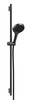 Dušikomplekt Hansgrohe Rainfinity 130 3jet EcoSmart 28744340, 90 cm, harjatud must kroom