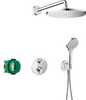 Peidetud dušikomplekt Hansgrohe Croma 27954000, kroom