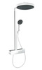 Termostaatiline dušisüsteem Hansgrohe Rainfinity 360 1jet ShowerTablet 350 26853700, valge matt