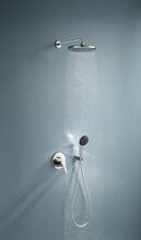 Dušikomplekt Grohe Start 25292000, sisseehitatav, kroom, 250 mm vihmaduši ja 110 mm käsidušiga