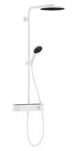 Termostaatiline dušisüsteem Hansgrohe Pulsify S 24221700, 260 mm, valge matt