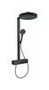 Termostaatiline dušisüsteem Hansgrohe Rainfinity 360 26853670, must matt