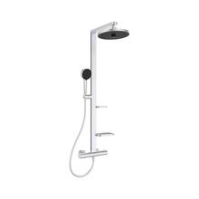 Dušikomplekt Ideal Standard Alu+ 111 cm, hõbe