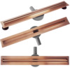 Duširenn Rea Neox Slim Pro 80 cm, brushed copper