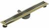 Duši äravool Mexen Flat 360 M33, 70 cm, gold