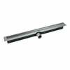 Dušilatt Laveo Slim 80 cm, Inox