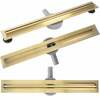 Duši äravool Rea Neox Slim Pro 90 cm, Brushed Gold