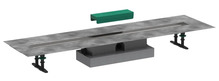 Duširenn Hansgrohe uBox universal 100 cm 56020180, roostevaba teras