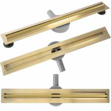 Duši äravoolurenn Rea Neox Slim Pro 90 cm, gold