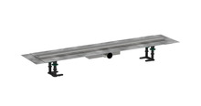 Duširenn Hansgrohe RainDrain 56168800, 90 cm, harjatud roostevaba teras