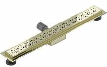 Duši äravoolurenn Mexen Flat Dots 60 cm, gold