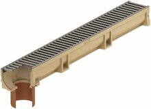 Drenaažikanal Aco Euroline 2.0 A15, 100 cm x 11.8 cm x 10 cm, toruga DN100