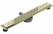 Duši äravool Mexen Flat 360 Dots 60 cm, gold