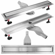 Duši äravoolurenn Rea Neox Superflow 90 cm, Brushed Steel