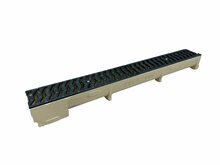 Drenaažirenn Stora Drain Self B125 100 cm x 12.5 cm x 10 cm, malmist restiga