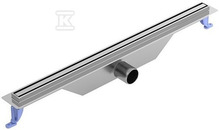 Duširenn Cersanit Slim Tako S907-013, 70 cm, harjatud teras