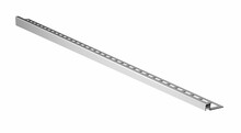 Profiliuotis ACO ShowerStep, metalli matt, 1490 x 12.5 x 36 mm, vasakpoolne