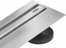 Duširenn Mexen Flat 360 Slim 200 cm, chrome