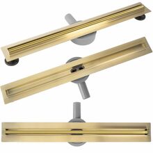 Duši äravoolurenn Rea Neox Slim Pro 100 cm, gold
