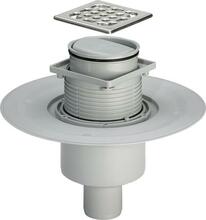 Dušitrapp Viega Advantix, 265 x 180-220 mm, roostevabast terasest restiga