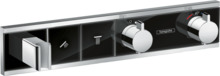 Termostaatiline dušisegisti Hansgrohe RainSelect 15355600, must/kroom