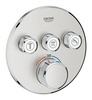 Termostaatiline dušisegisti Grohe Grohtherm SmartControl 29121DC0, roostevaba teras, SuperSteel