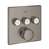 Seinapealne duši termostaat Grohe Grohtherm SmartControl 29126AL0, harjatud tahke grafiit